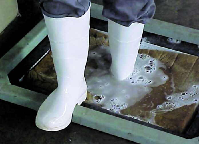 bioseguridad en avicultura pediluvio